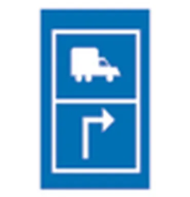 UAE road sign: Bypass