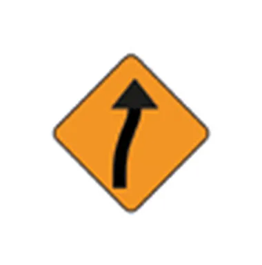 UAE road sign: Keep to the right-hand side